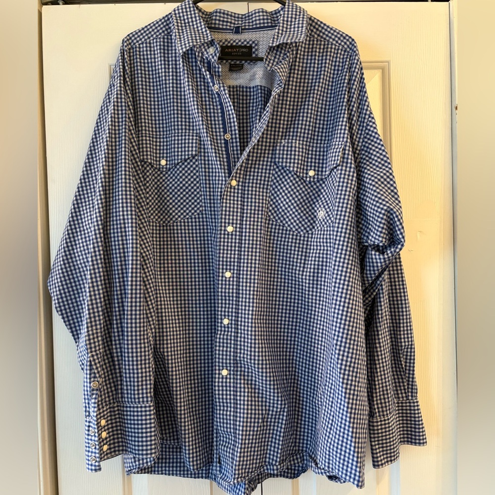 Men’s Ariat Pro series pearl snap shirt